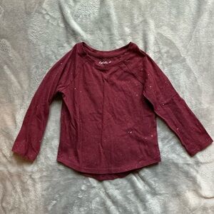Cat & Jack Sparkle Long Sleeve Top